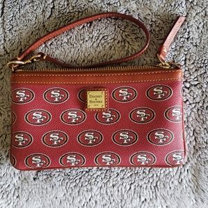 Dooney and Bourke San Francisco 49ers wristlet